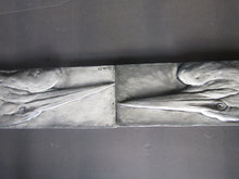 Load image into Gallery viewer, Great Blue Heron Pair Concrete Sculpture Tiles