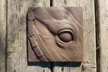 Load image into Gallery viewer, Horse Art Concrete Sculpture Tile #1