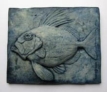 Load image into Gallery viewer, John Dory Fish Concrete Relief Waterproof Sculptured l Tile