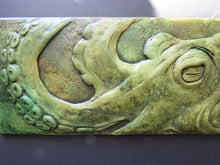 Load image into Gallery viewer, Octopus Portrait Relief Sculpture Art Tile