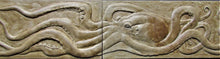 Load image into Gallery viewer, Octopus With Snail Concrete Art Tile
