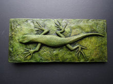 Load image into Gallery viewer, Skinny Lizard Colorful Concrete Artisan Wall Tile
