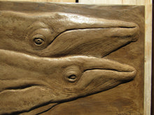 Load image into Gallery viewer, Large 8 x 20 Humpback Whale Custom Concrete Sculpture Tile
