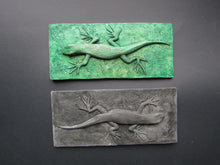 Load image into Gallery viewer, Skinny Lizard Bas Relief Wall Sculpture
