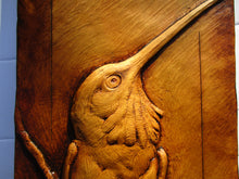 Load image into Gallery viewer, Limited Edition Hummingbird Relief Sculpture 'Tiny Warrior'
