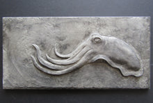 Load image into Gallery viewer, Cuttlefish Concrete Sculpture Decorative Accent Tile
